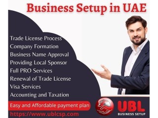 UBL Business Setup all in one business solution in UAE Deira