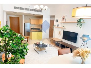 Largest 1BR + Maid's Room | Full Canal View | New Furniture