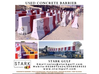 Used concrete barrier for sale - Starkgulf-Aed 80