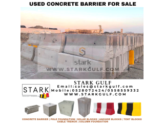 Concrete barrier -Starkgulf-Aed80