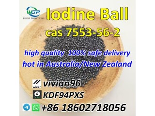 (wickr:vivian96) Factory Supply High Quality Iodine balls CAS 7553-56-2 to New Zealand Australia