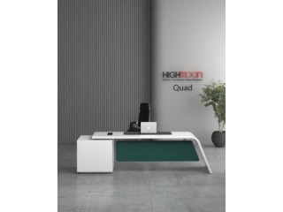 Eid Special Offer New Design Office Furniture Quad Straight Manager Desk | Highmoon Furniture