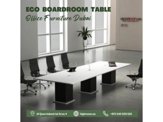 Office Furniture Dubai | Eco Boardroom Table | Highmoon Furniture