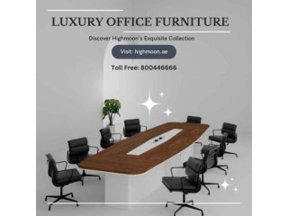 Luxury Office Furniture by Highmoon: Dubais Finest
