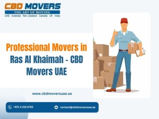 Professional Movers in Ras Al Khaimah - CBD Movers UAE