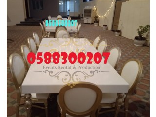 Renting Hotel party equipment for rent in Dubai.