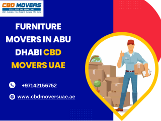 Relocate with Ease: Leading Furniture Movers in Abu Dhabi