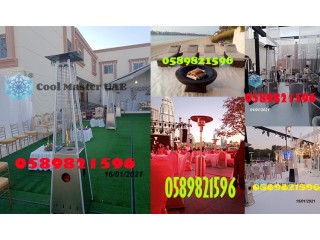 Starting From Spoons to Outdoor Heaters for Rent in Dubai.