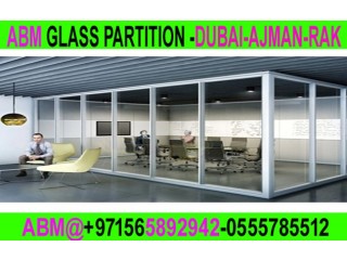Office glass partition company ajman dubai sharjah
