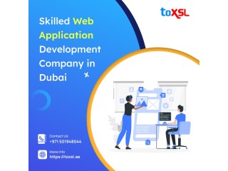 Custom Web Application Development Company Dubai - ToXSL Technologies