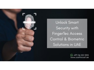 Unlock Smart Security with FingerTec Access Control & Biometric Solutions in UAE