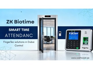ZK Biotime & ZKTeco Door Access Control: Smart Time Attendance & FingerTec Solutions in Dubai