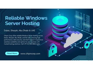 Reliable Windows Server Hosting in Dubai, Sharjah, Abu Dhabi & UAE | Chipin Corp