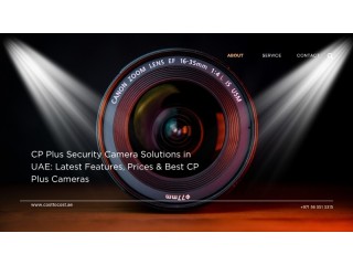 CP Plus Security Camera Solutions in UAE: Latest Features, Prices & Best CP Plus Cameras