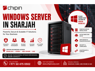 Reliable Windows Server in Sharjah | UAE 24/7 Support