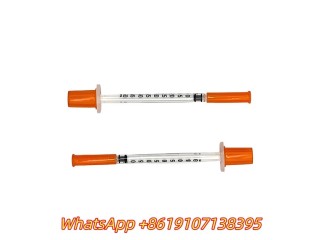 Disposable Pink 1ml 31G Needle 8mm Insulin Syringe
